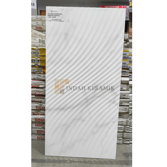Platinum Toronto Grey Emboss 30x60